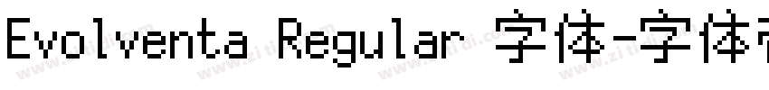 Evolventa Regular 字体字体转换